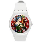 Geisha Round Plastic Sport Watch Medium