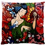Geisha Large Cushion Case (One Side)