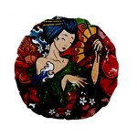 Geisha 15  Premium Round Cushion 