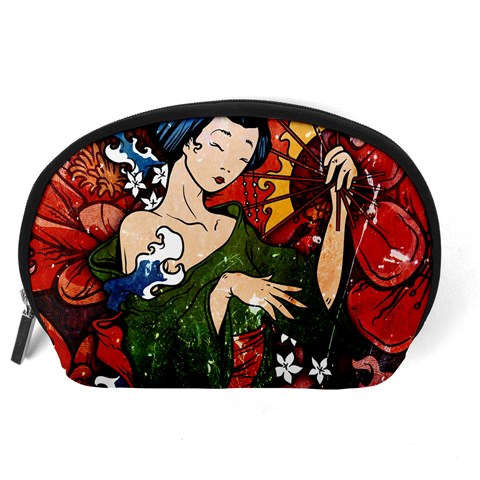 Geisha Accessory Pouch (Large) from ArtsNow.com Back