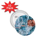 Retro Girls 1.75  Button (10 pack) 