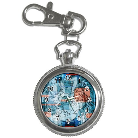 Retro Girls Key Chain Watch from ArtsNow.com Front