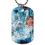 Retro Girls Dog Tag (Two Sides)