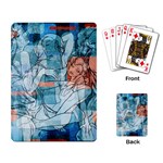 Retro Girls Playing Cards Single Design