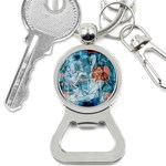 Retro Girls Bottle Opener Key Chain