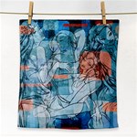 Retro Girls Face Towel