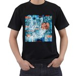 Retro Girls Men s T-Shirt (Black)