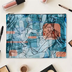 Retro Girls Cosmetic Bag (XL) from ArtsNow.com Front