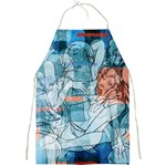 Retro Girls Full Print Apron