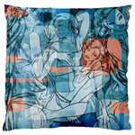 Retro Girls Large Cushion Case (Two Sides)