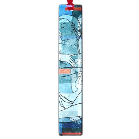 Retro Girls Large Book Mark from ArtsNow.com Front