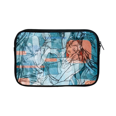 Retro Girls Apple iPad Mini Zipper Case from ArtsNow.com Front