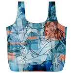 Retro Girls Full Print Recycle Bag (XL)