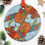 Chinese Phoenix Ornament (Round)