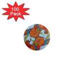 Chinese Phoenix 1  Mini Magnet (100 pack) 