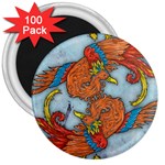 Chinese Phoenix 3  Magnet (100 pack)