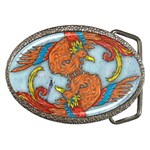 Chinese Phoenix Belt Buckle