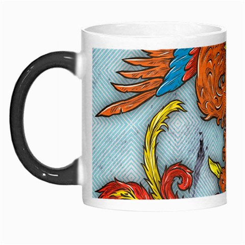 Chinese Phoenix Morph Mug from ArtsNow.com Left