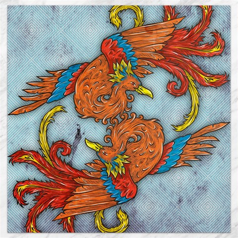 Chinese Phoenix Canvas 12  x 12  from ArtsNow.com 11.4 x11.56  Canvas - 1