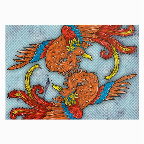 Chinese Phoenix Glasses Cloth (Large) from ArtsNow.com Front