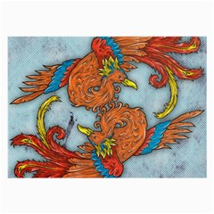 Chinese Phoenix Glasses Cloth (Large, Two Sides) from ArtsNow.com Back