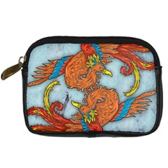 Chinese Phoenix Digital Camera Leather Case from ArtsNow.com Front