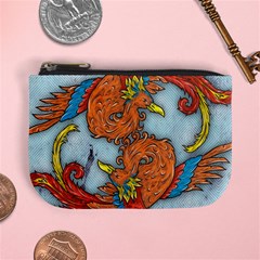 Chinese Phoenix Mini Coin Purse from ArtsNow.com Front