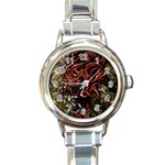 Beyond Skulls Round Italian Charm Watch