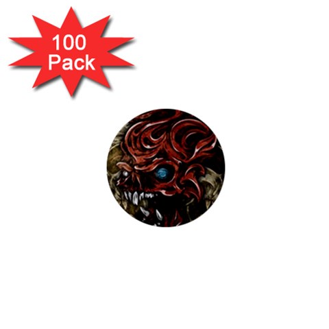 Beyond Skulls 1  Mini Button (100 pack)  from ArtsNow.com Front