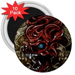 Beyond Skulls 3  Magnet (10 pack)