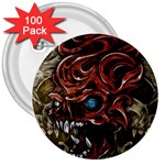 Beyond Skulls 3  Button (100 pack)