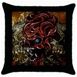 Beyond Skulls Throw Pillow Case (Black)