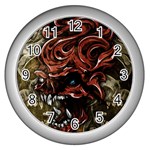 Beyond Skulls Wall Clock (Silver)