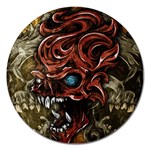 Beyond Skulls Magnet 5  (Round)