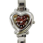 Beyond Skulls Heart Italian Charm Watch