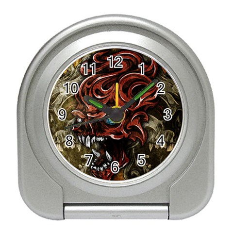 Beyond Skulls Travel Alarm Clock from ArtsNow.com Front