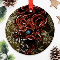 Beyond Skulls Round Ornament (Two Sides) from ArtsNow.com Back