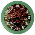 Beyond Skulls Color Wall Clock