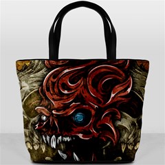 Beyond Skulls Bucket Bag from ArtsNow.com Front