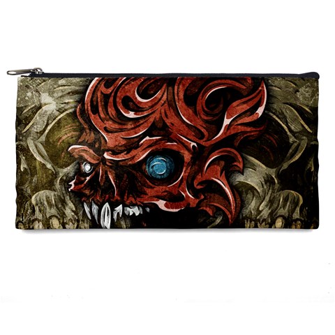 Beyond Skulls Pencil Case from ArtsNow.com Front