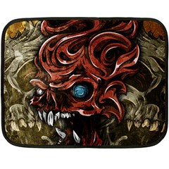 Beyond Skulls Double Sided Fleece Blanket (Mini) from ArtsNow.com 35 x27  Blanket Back