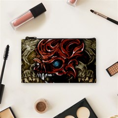 Beyond Skulls Cosmetic Bag (Small) from ArtsNow.com Front