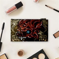 Beyond Skulls Cosmetic Bag (Small) from ArtsNow.com Back