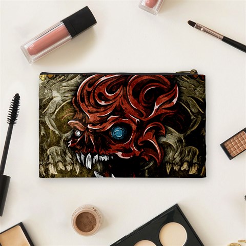 Beyond Skulls Cosmetic Bag (Medium) from ArtsNow.com Back