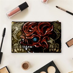 Beyond Skulls Cosmetic Bag (Medium) from ArtsNow.com Back