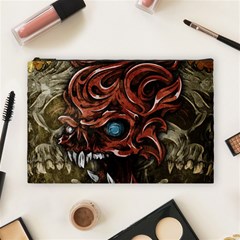 Beyond Skulls Cosmetic Bag (Large) from ArtsNow.com Front