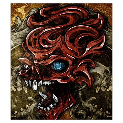 Beyond Skulls Drawstring Pouch (Small) from ArtsNow.com Front
