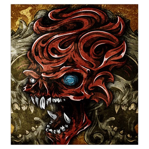 Beyond Skulls Drawstring Pouch (Large) from ArtsNow.com Back