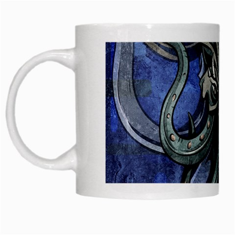 Kraken White Mug from ArtsNow.com Left