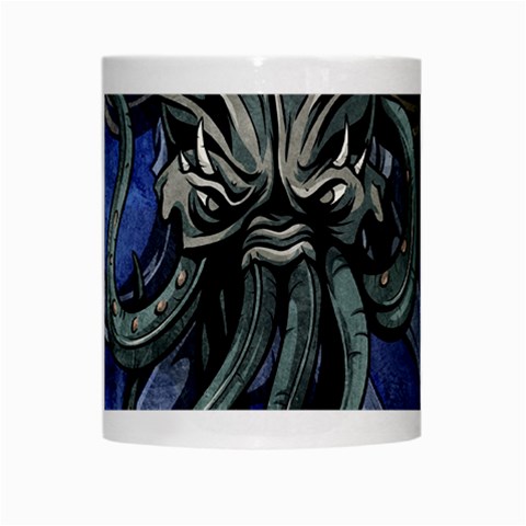 Kraken White Mug from ArtsNow.com Center